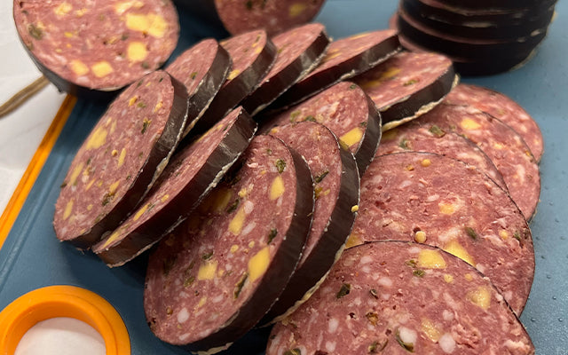 Ground Deer Summer Sausage Two Ways