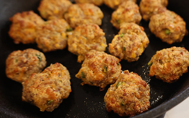 Spicy Deer Camp Sausage Balls