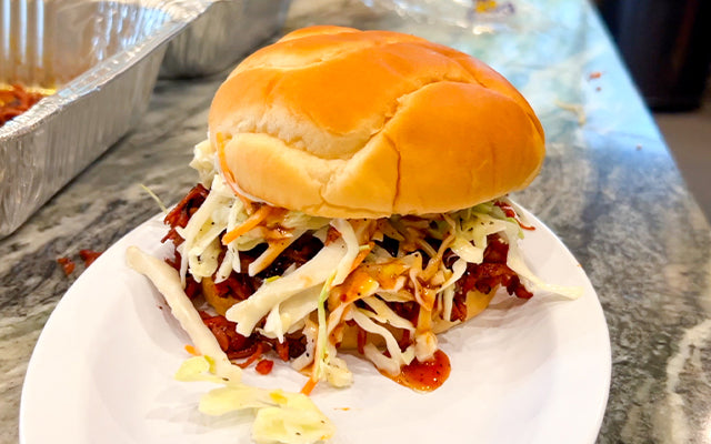 Pulled Bologna Sandwich