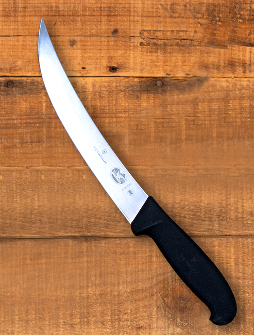 Victorinox 8-Inch Breaking Black Handle Knife