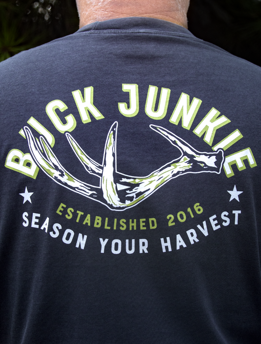 Buck Junkie Antler Curve T-Shirt
