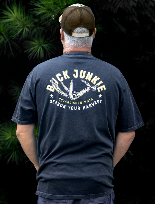 Buck Junkie Antler Curve T-Shirt