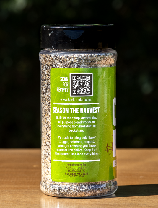 Buck Junkie Camp House Seasoning