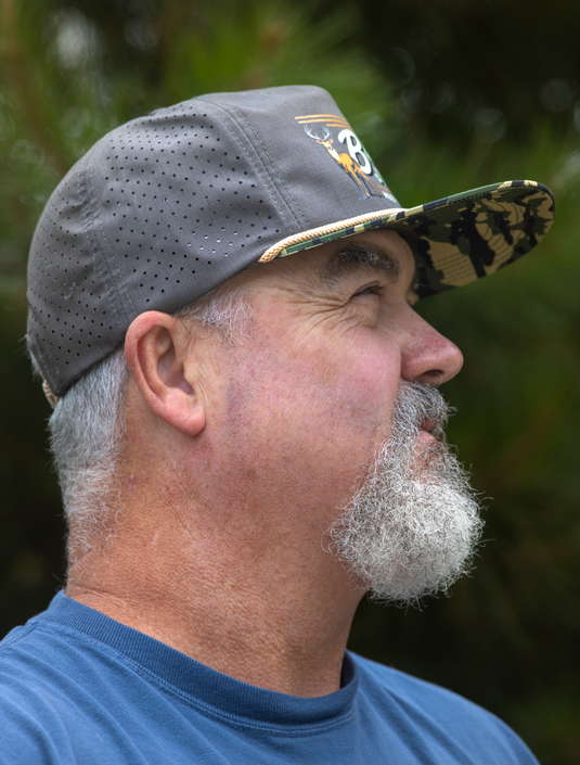 Buck Junkie Keep It Country Flat Brim Hat
