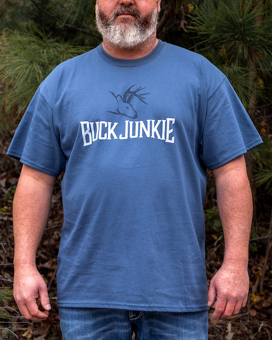 Buck Junkie T-Shirt - Blue