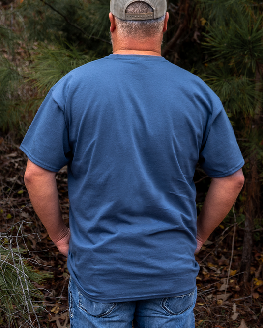 Buck Junkie T-Shirt - Blue